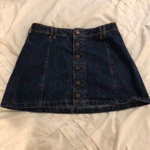 Denim skirt